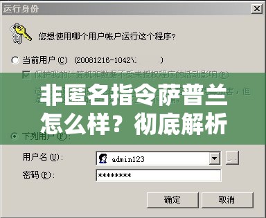 非匿名指令萨普兰怎么样？彻底解析其优缺点